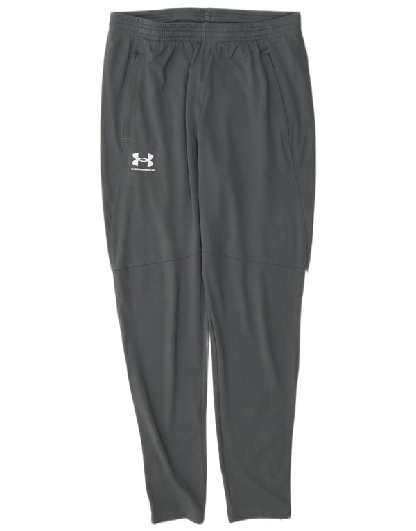 Under Armour Mens Tracksuit Trousers Large Grey Polyester