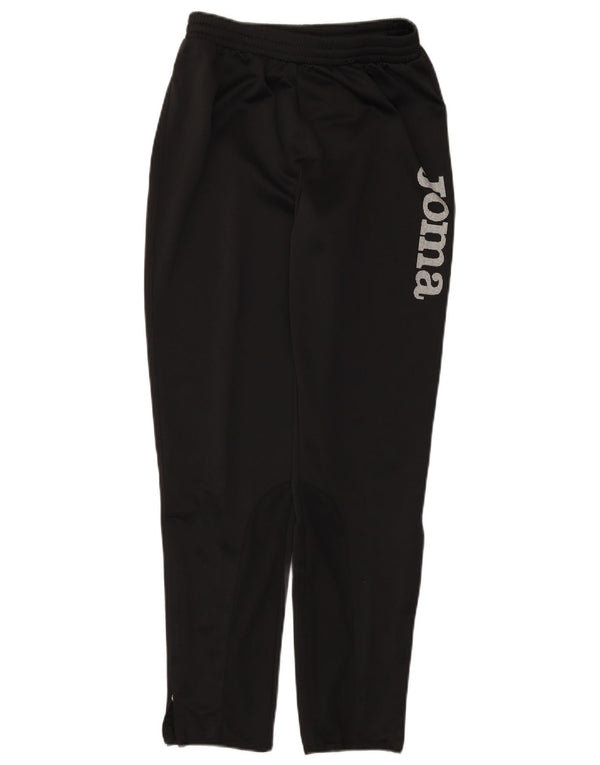 Joma Womens Graphic Tracksuit Trousers UK 10 Small  Black Polyester