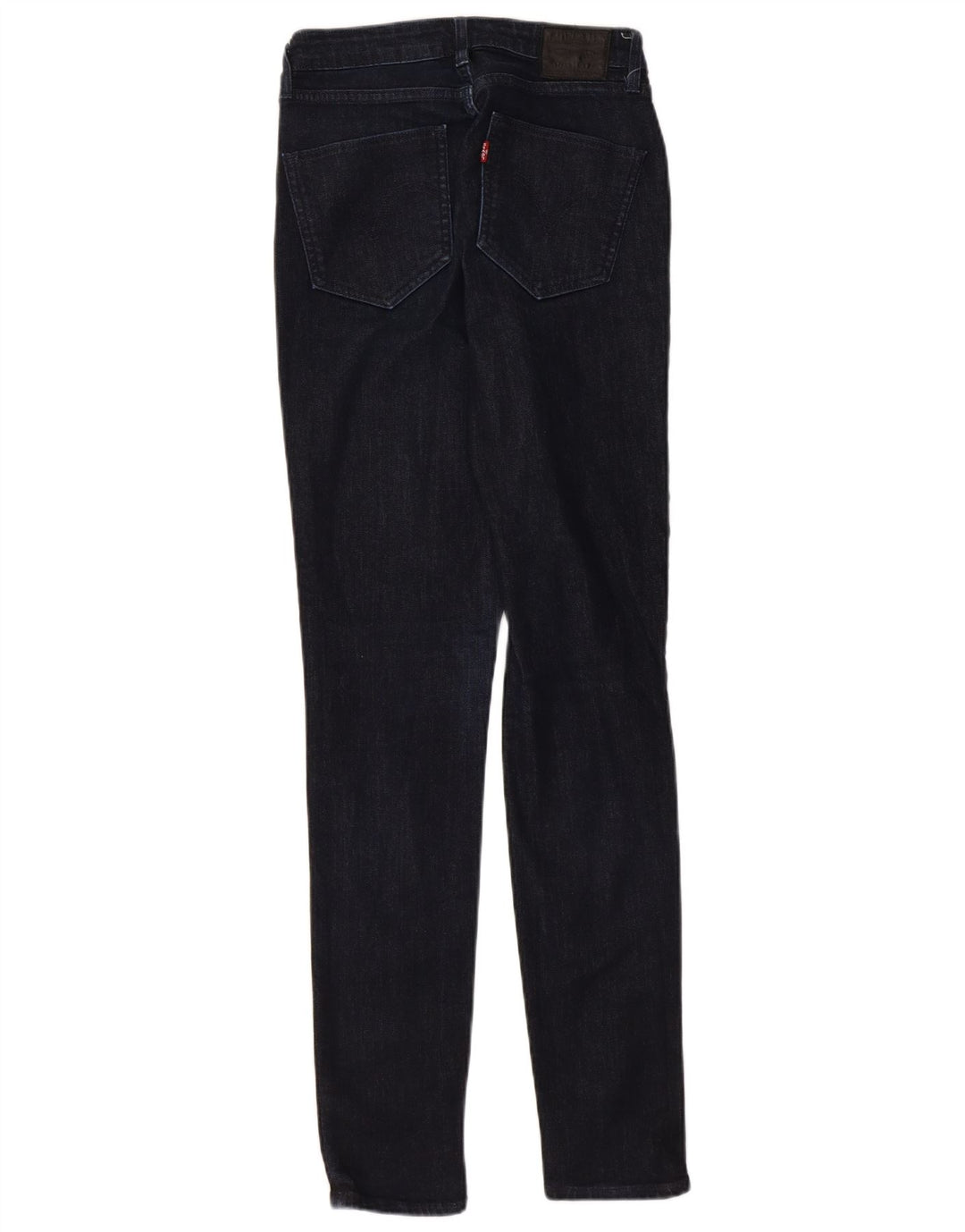 LEVI'S Womens Skinny Jeans W27 L32 Navy Blue Cotton