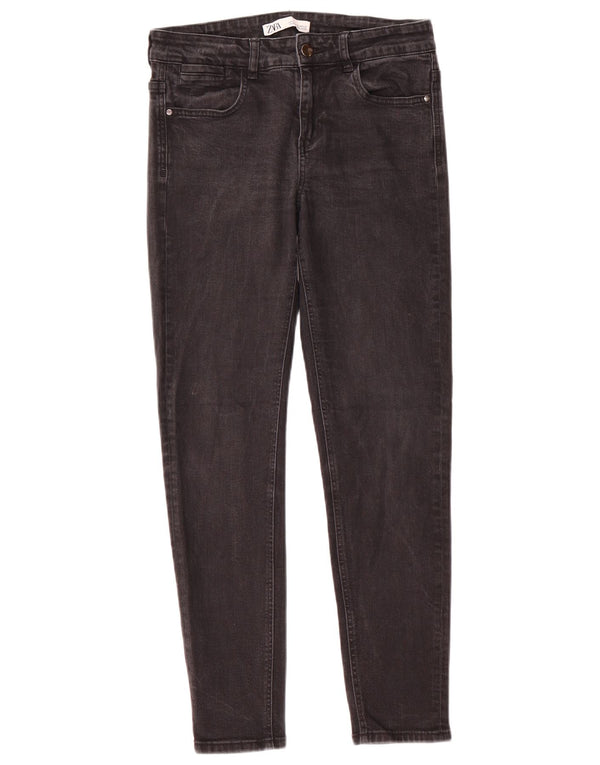 Zara Womens Skinny Jeans EU 38 Small W28 L28 Grey