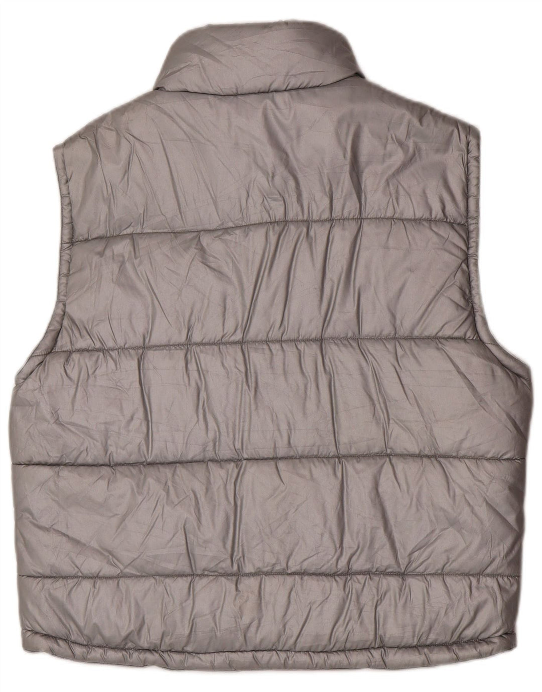 Astrolabio Mens Padded Gilet IT 48 Medium Silver Polyamide