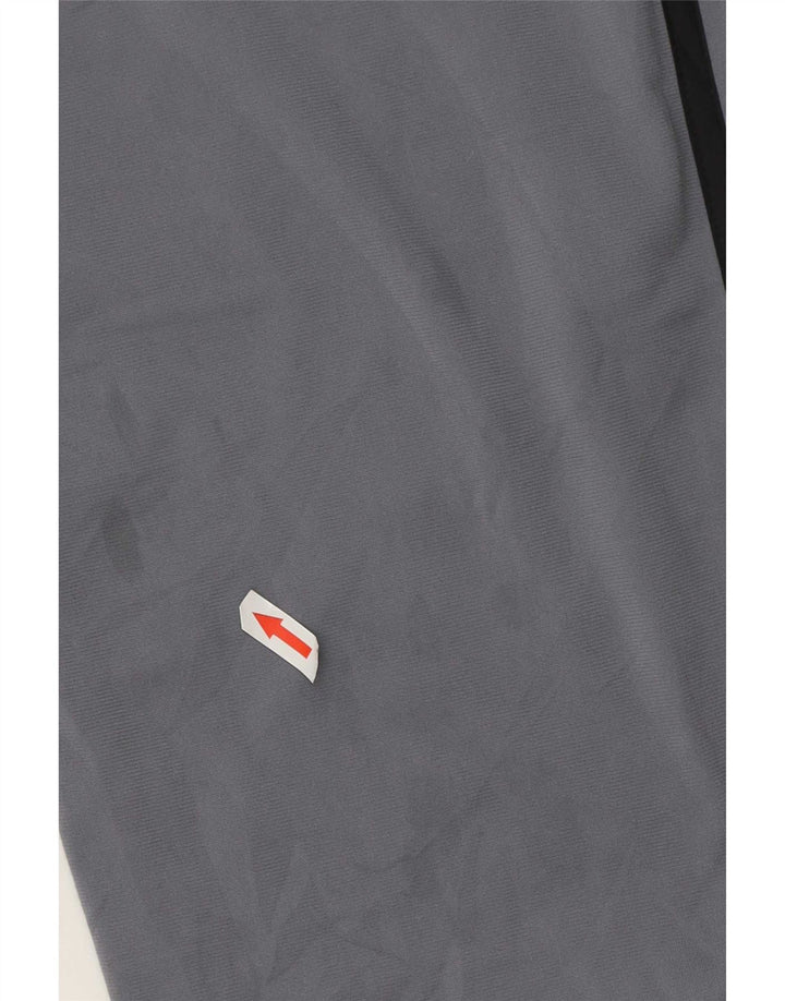 Adidas Mens Tracksuit Trousers Small Grey Polyester