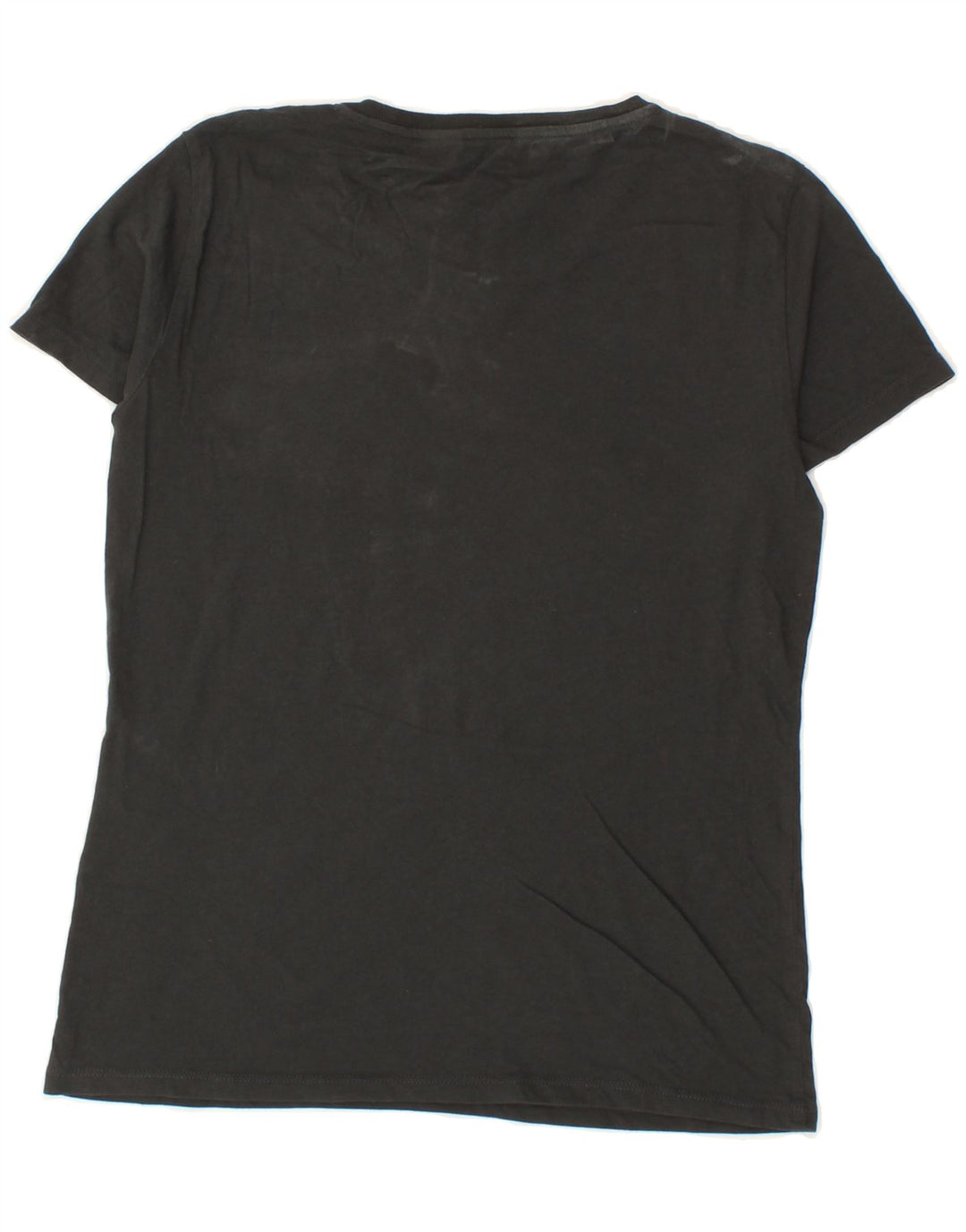 LEVI'S Womens Graphic T-Shirt Top UK 10 Small Grey Cotton Vintage Levi's and Second-Hand Levi's from Messina Hembry 