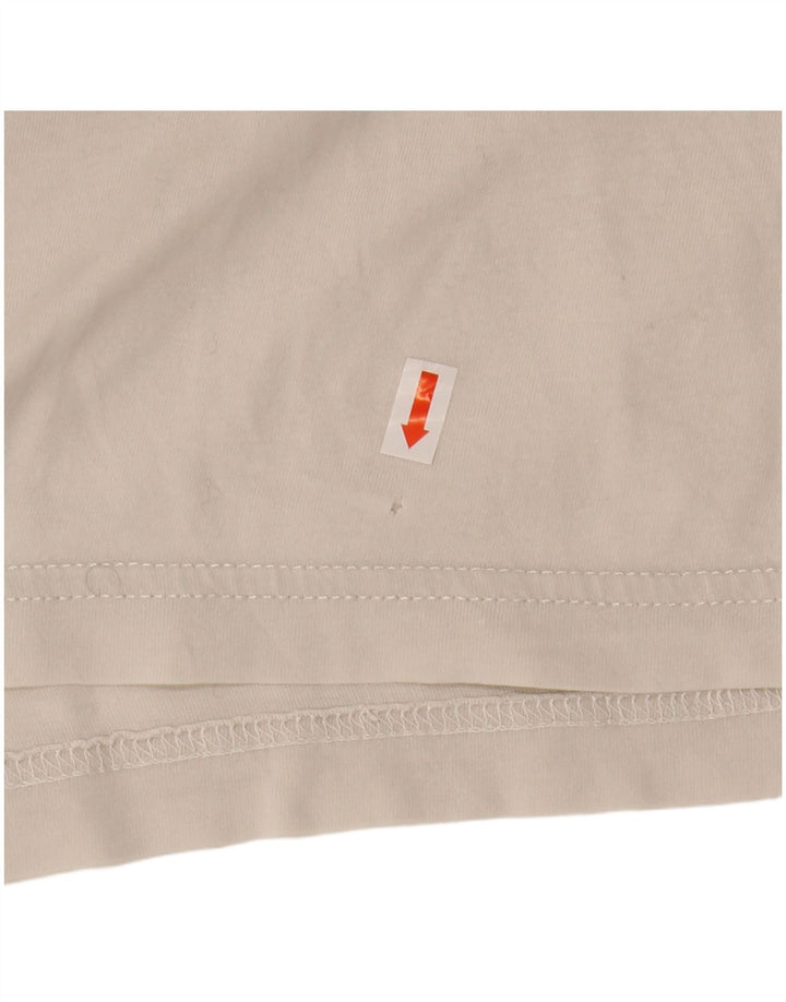 TOMMY HILFIGER Mens Graphic T-Shirt Top Medium White