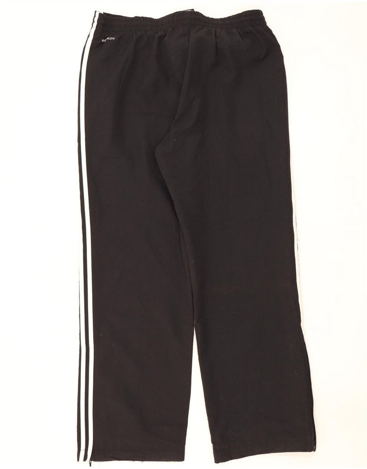 Adidas Mens Clima 365 Tracksuit Trousers Large  Black Polyester