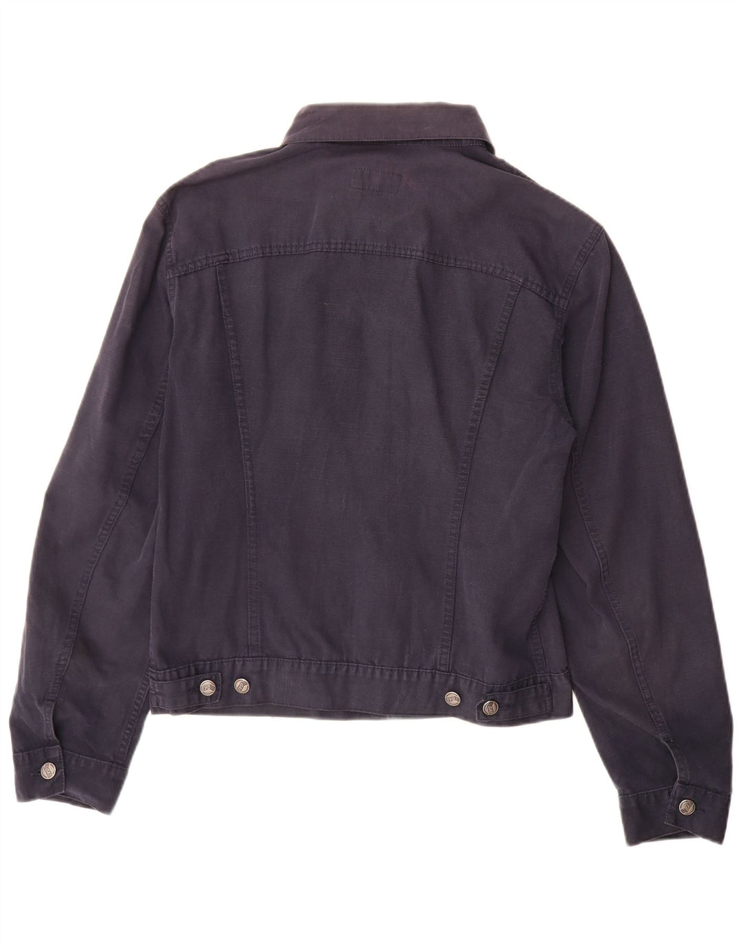 Gas Mens Bomber Jacket UK 40 Large Navy Blue Cotton