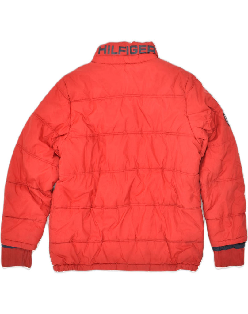 TOMMY HILFIGER Boys Padded Jacket 14-15 Years Large  Red | Vintage Tommy Hilfiger | Thrift | Second-Hand Tommy Hilfiger | Used Clothing | Messina Hembry 