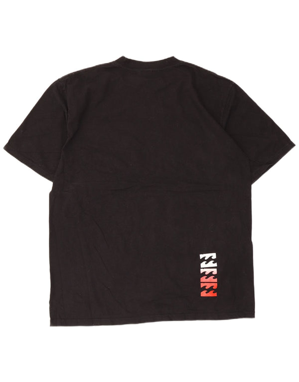 Billabong Mens Graphic T-Shirt Top XL Black Cotton