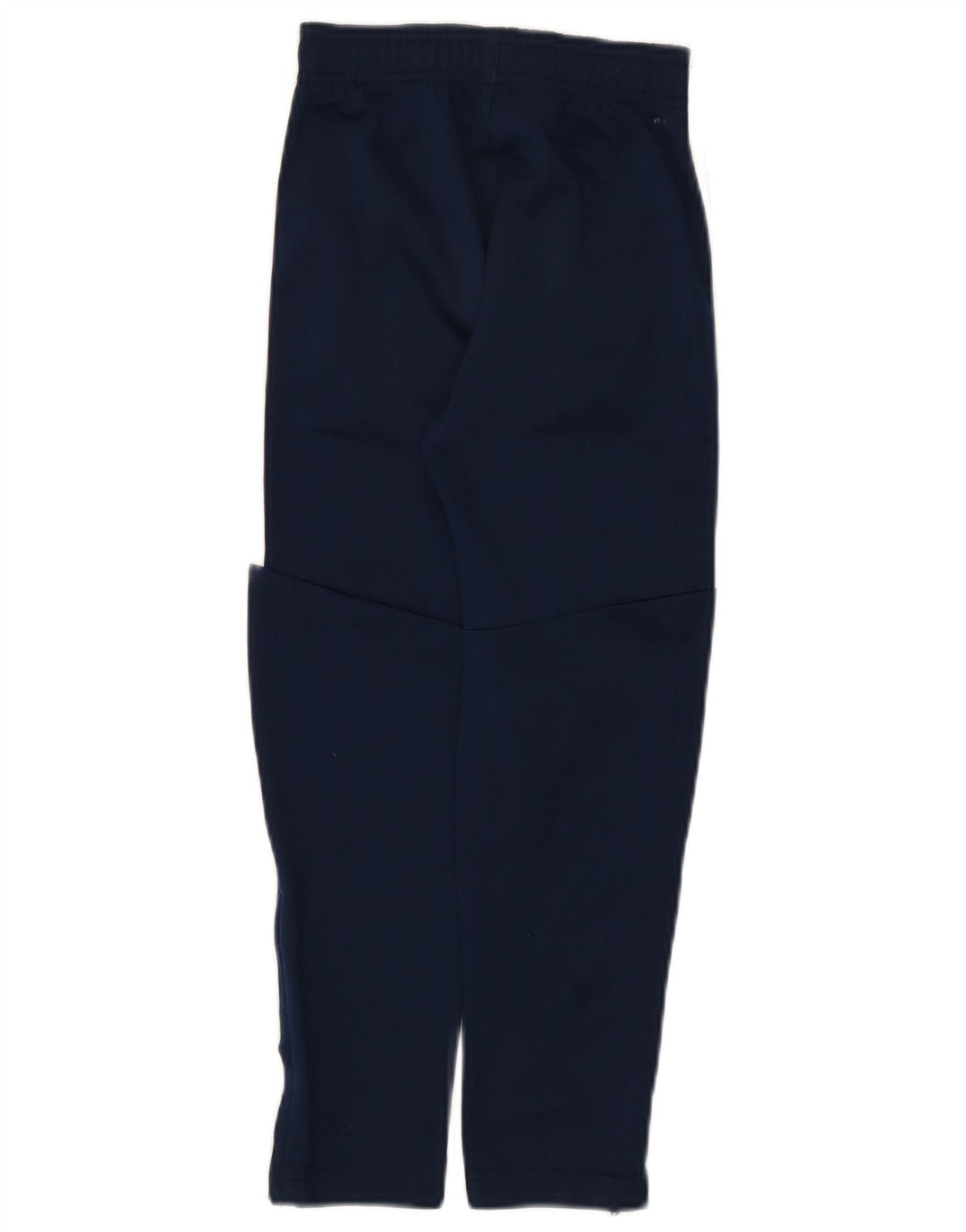 Adidas Boys Tracksuit Trousers 7-8 Years Navy Blue Polyester