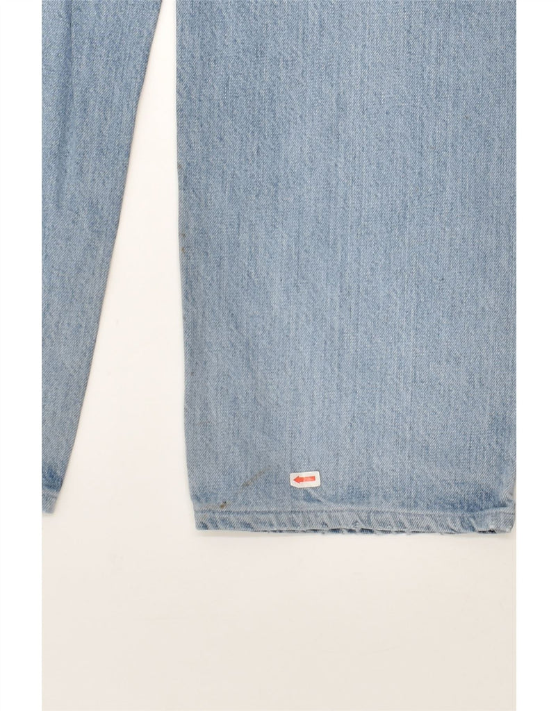 TRUSSARDI Mens Straight Jeans W36 L28 Blue Cotton | Vintage Trussardi | Thrift | Second-Hand Trussardi | Used Clothing | Messina Hembry 