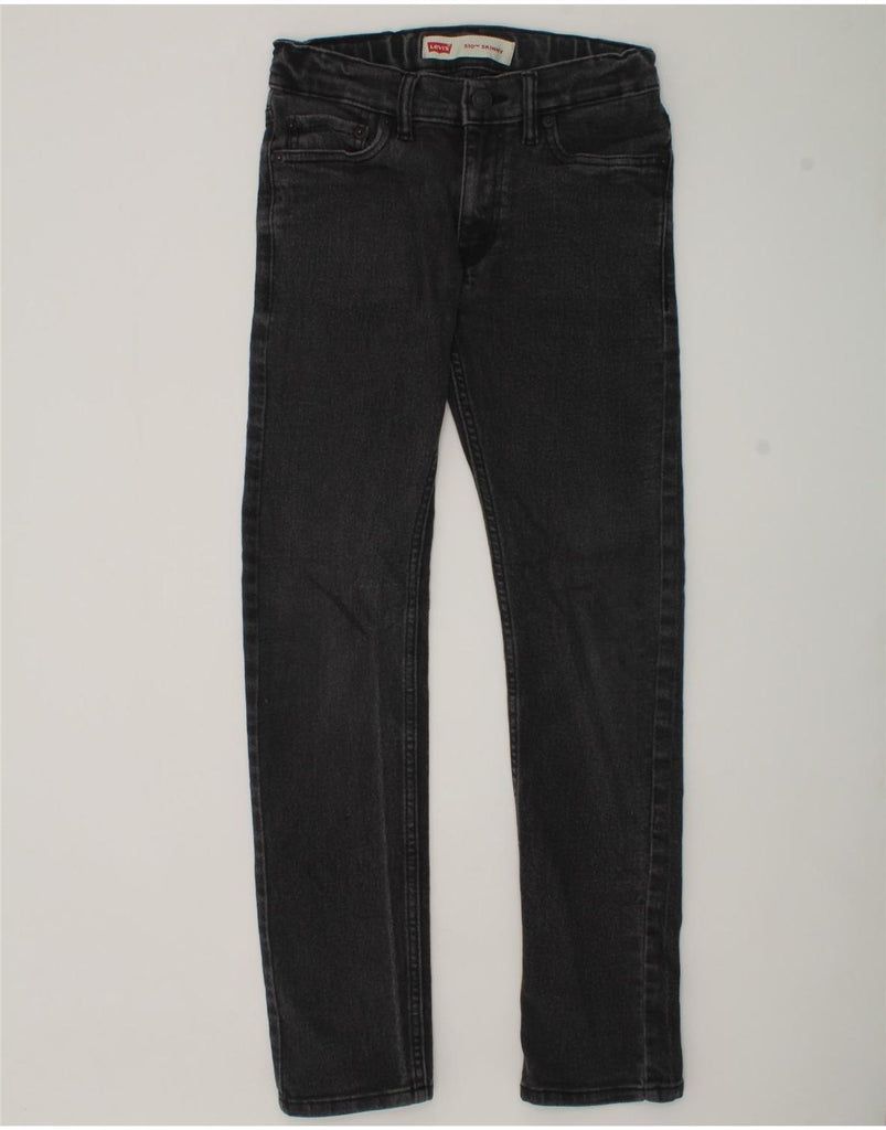 LEVI'S Girls 510 Skinny Jeans 11-12 Years W26 L26 Grey Cotton | Vintage Levi's | Thrift | Second-Hand Levi's | Used Clothing | Messina Hembry 