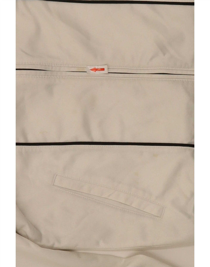 Nike Boys Tracksuit Top Jacket 10-11 Years Medium White Colourblock Sports