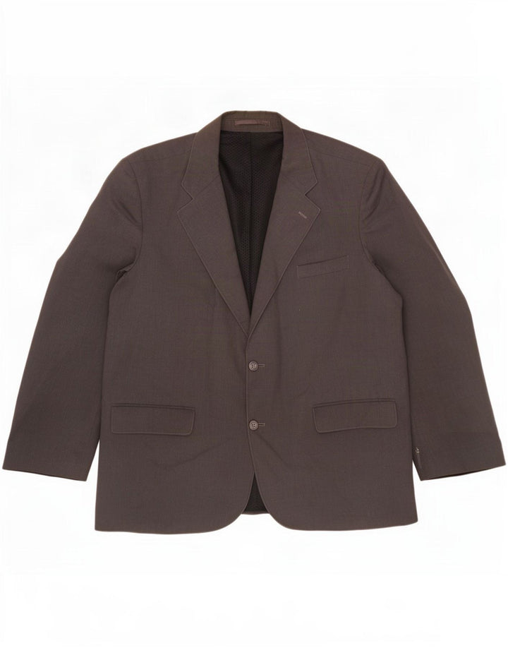 Rohan Mens 2 Button Blazer Jacket UK 44 2XL Grey Polyester