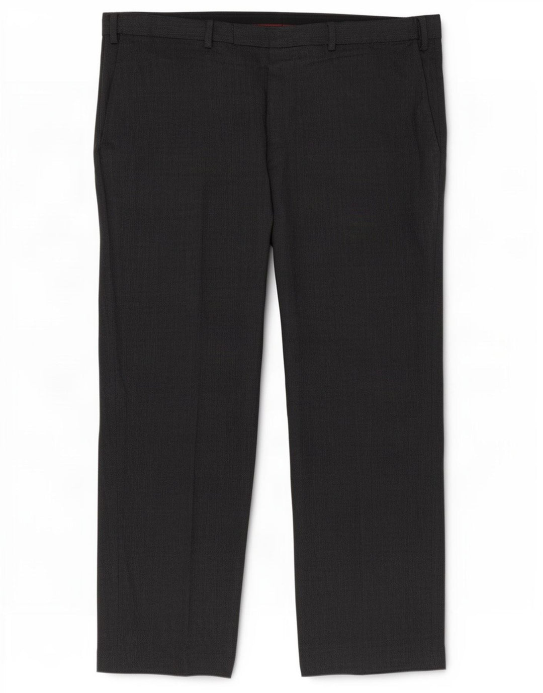 Marks & Spencer Mens Regular Fit Casual Trousers W42 L29 Grey Polyester