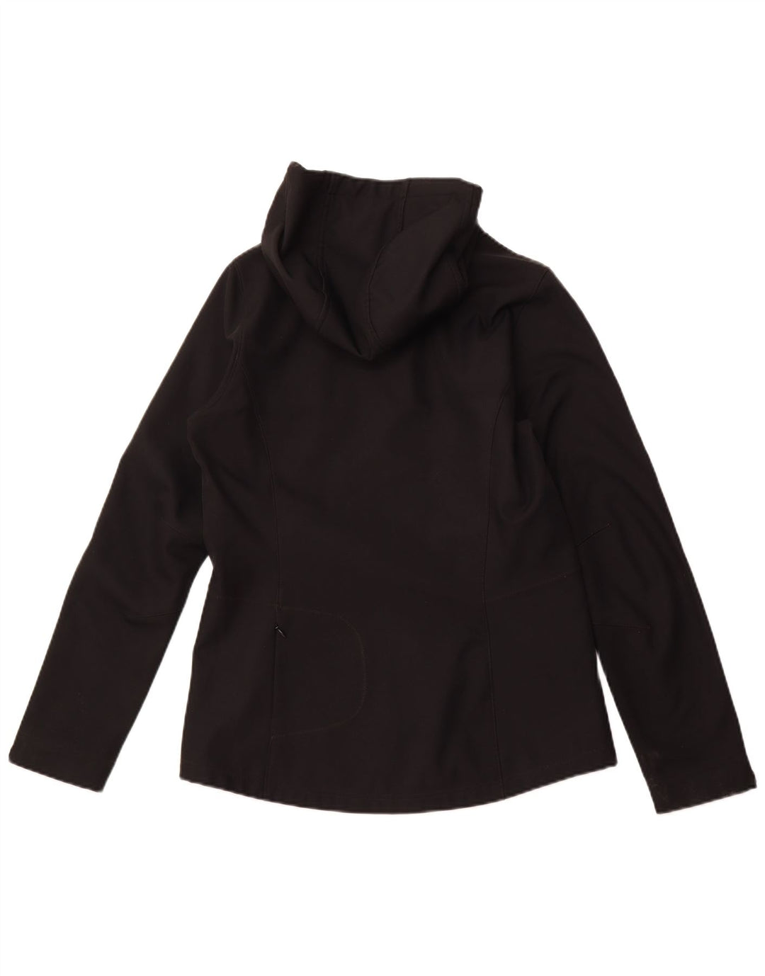 O'NEILL Womens Hooded Windbreaker Jacket UK 14 Large Black Polyester