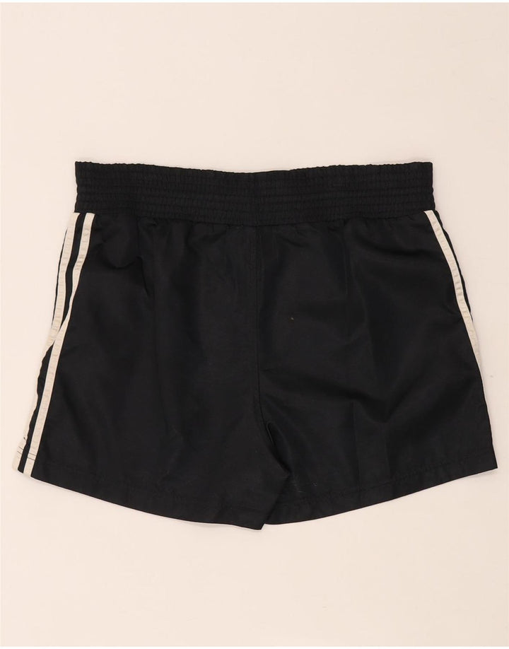 Adidas Womens Sport Shorts UK 10 Small Black Polyamide