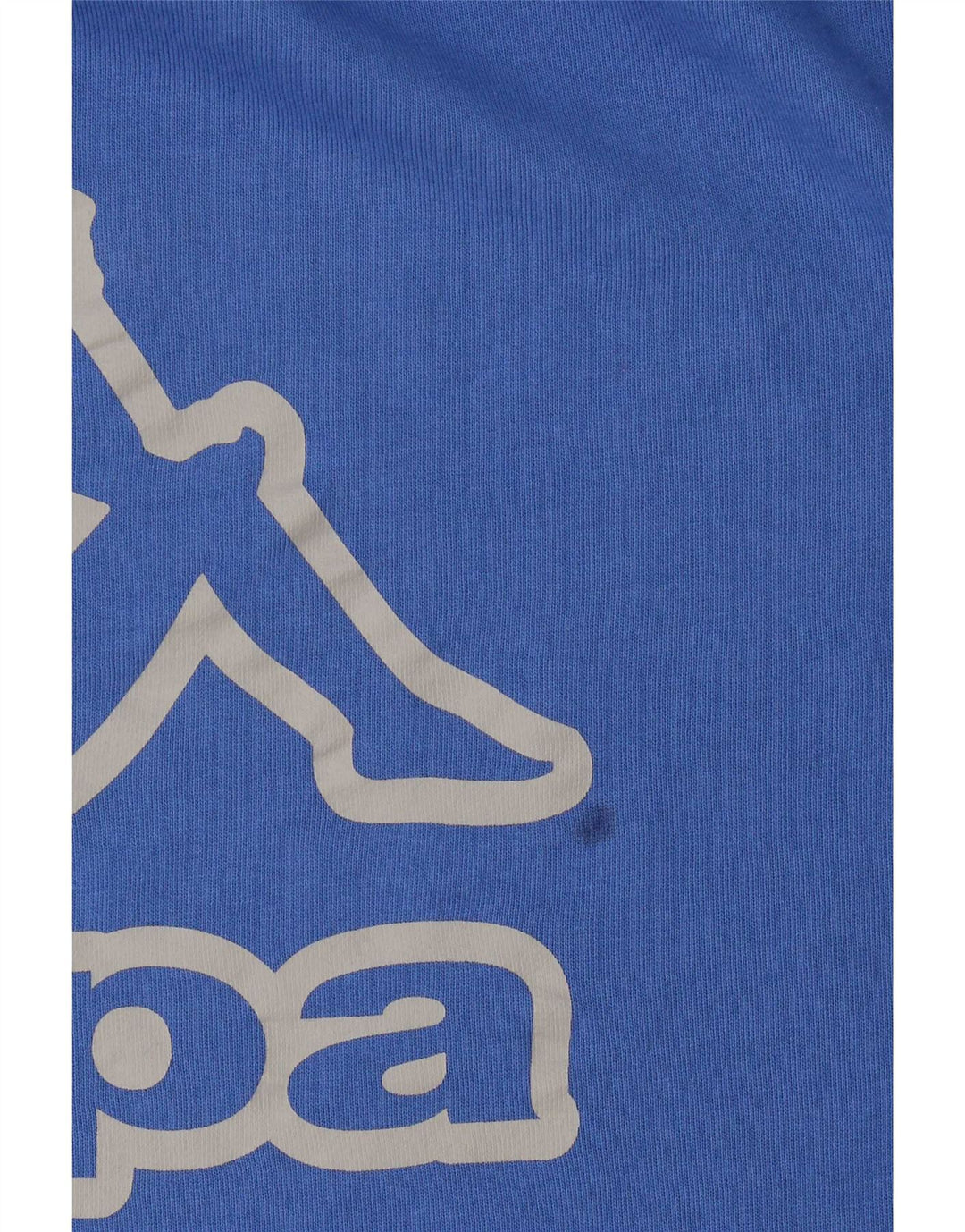 Kappa Womens Graphic Oversized Sweatshirt Jumper UK 12 Medium Blue