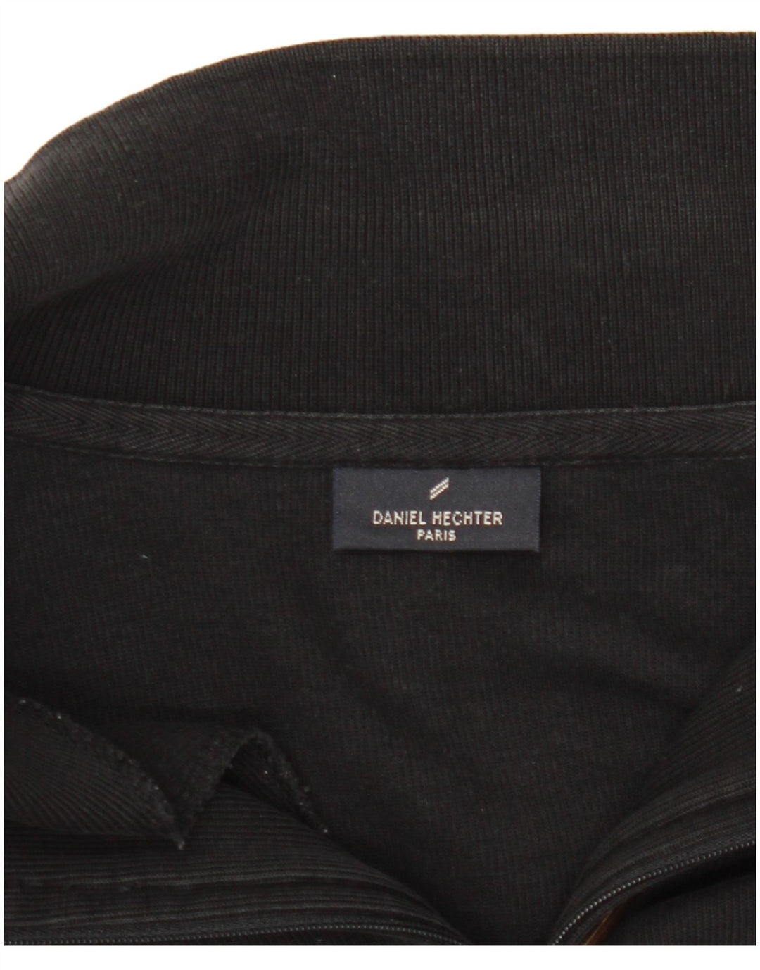 DANIEL HECHTER Mens Paris Roll Neck Sweatshirt Jumper IT 52 Large Black