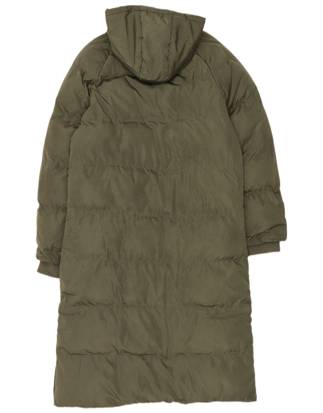 Bench Womens Hooded Oversized Padded Coat UK 16 Large  Khaki Polyester