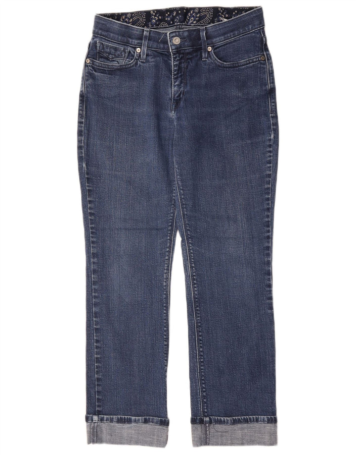 Levi's Womens Straight Jeans US 6 Medium W28 L25 Blue Cotton