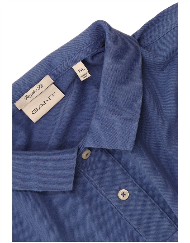 Gant Mens Regular Fit Polo Shirt 3XL Blue