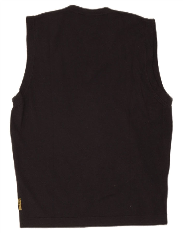 Armani Jeans Mens Vest Tank Top Medium Navy Blue