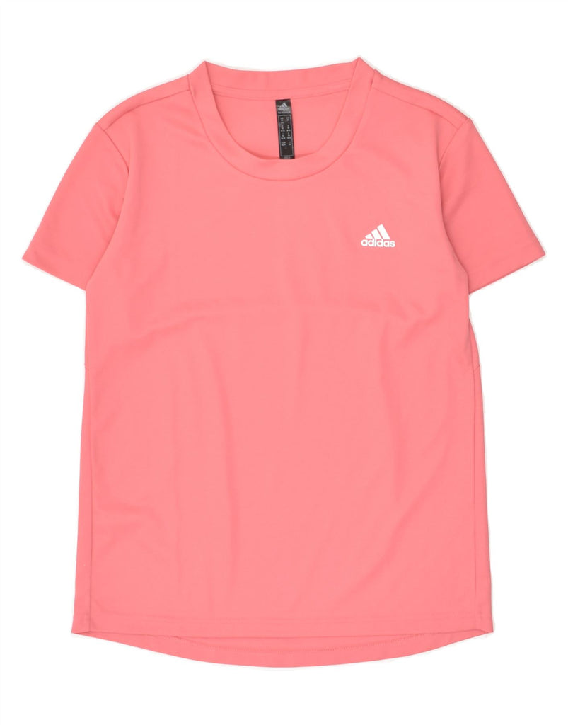 ADIDAS Womens T-Shirt Top UK 4/6 XS Pink | Vintage Adidas | Thrift | Second-Hand Adidas | Used Clothing | Messina Hembry 