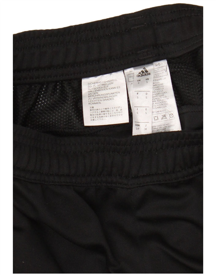 Adidas Mens Climacool Tracksuit Trousers Small  Black Polyester