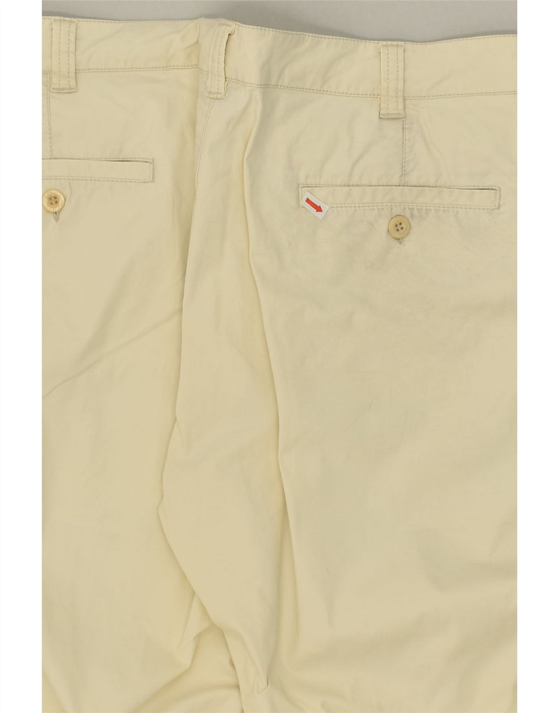 CHERVO Mens Straight Chino Trousers XL W38 L28 Off White | Vintage Chervo | Thrift | Second-Hand Chervo | Used Clothing | Messina Hembry 