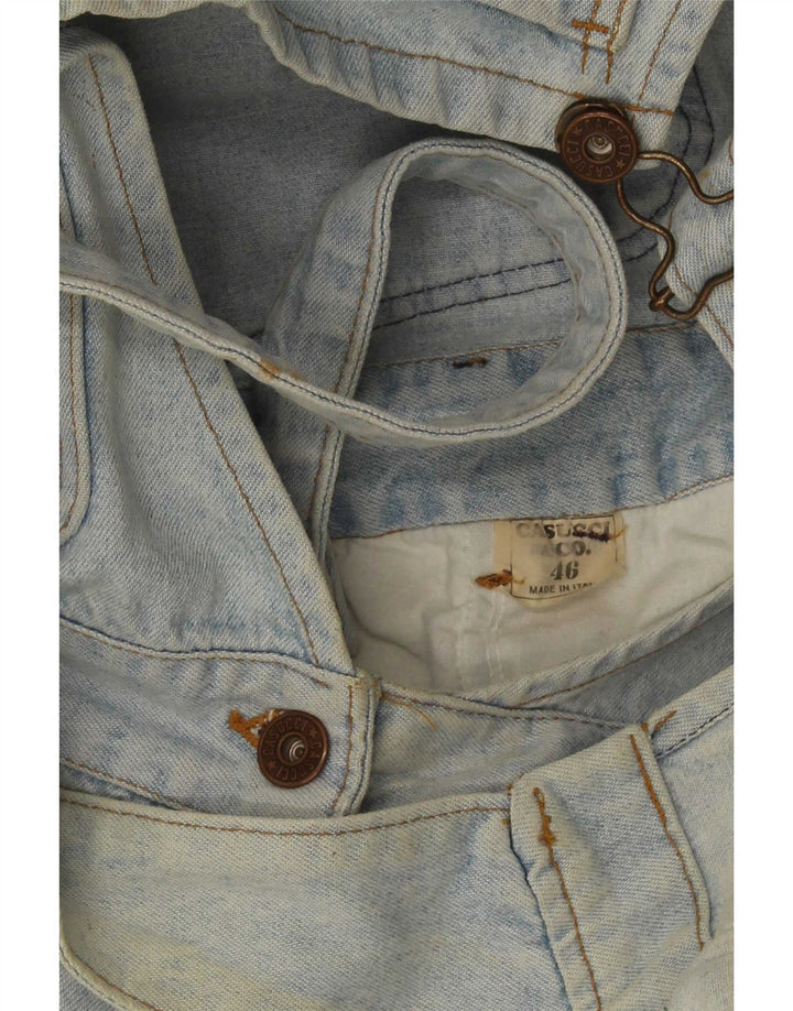 Casucci Womens Dungarees Denim Shorts IT 46 Large W32  Blue