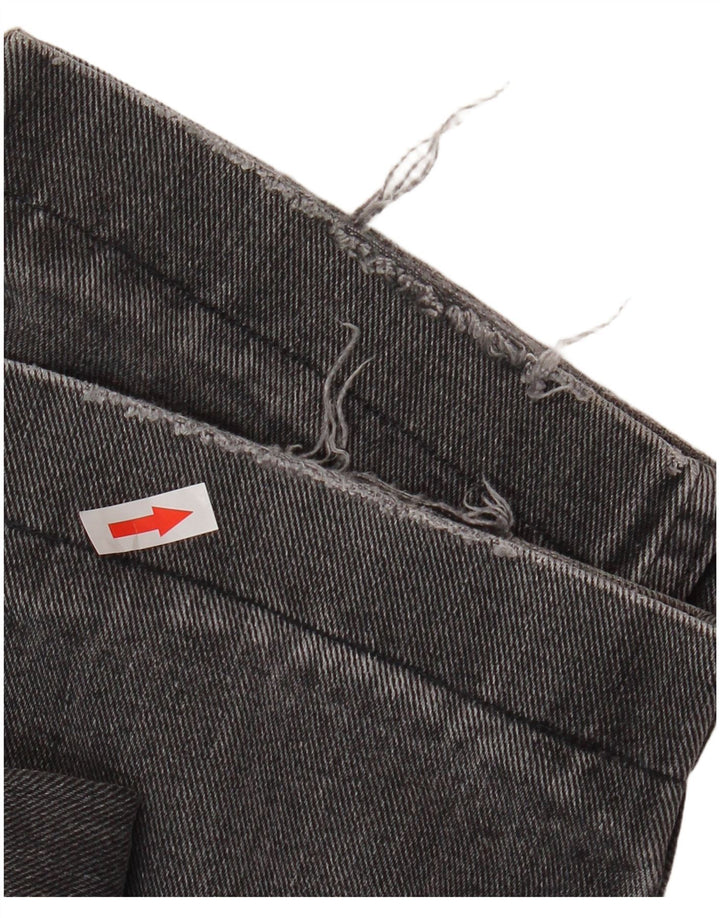 LEE Mens Chicago Straight Jeans W33 L29 Grey Cotton