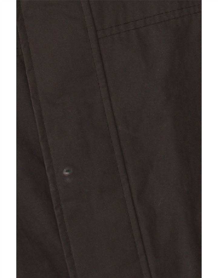 DOCKERS Mens Windbreaker Jacket UK 38 Medium Black Polyester Vintage Dockers and Second-Hand Dockers from Messina Hembry 