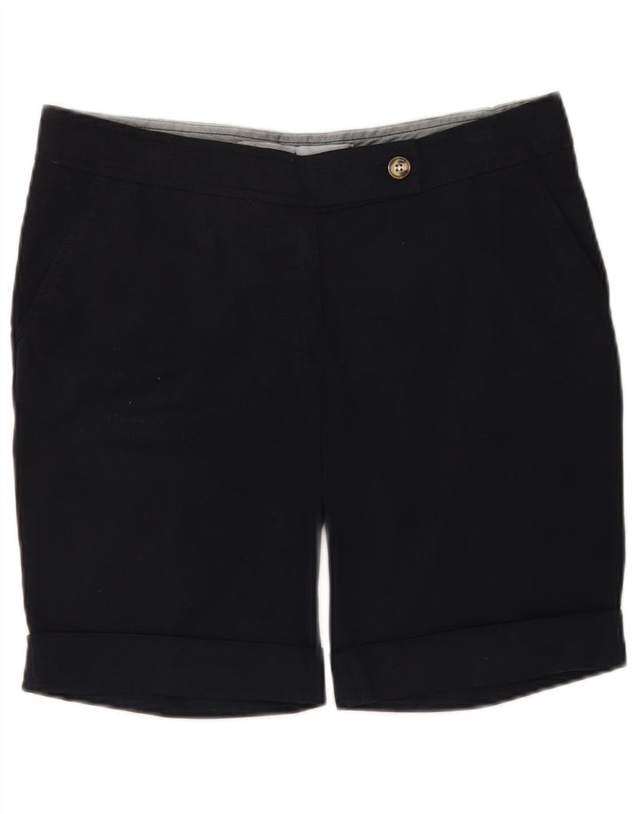 Slam Womens Chino Shorts IT 42 Medium W32  Navy Blue Cotton