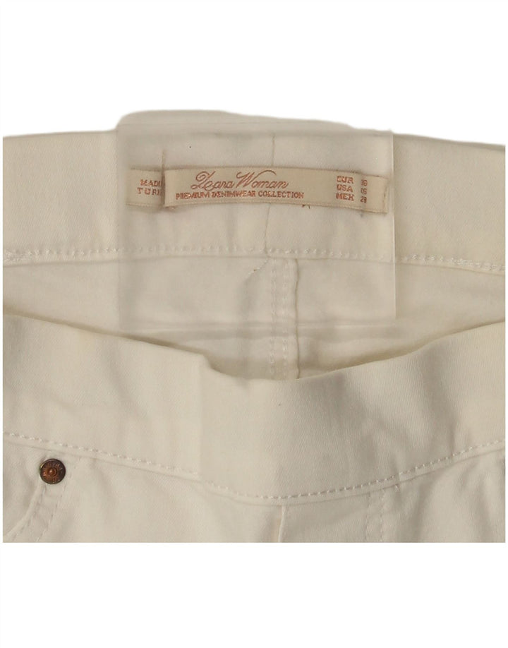 Zara Womens Slim Jeans EU 38 Small W28 L28 White