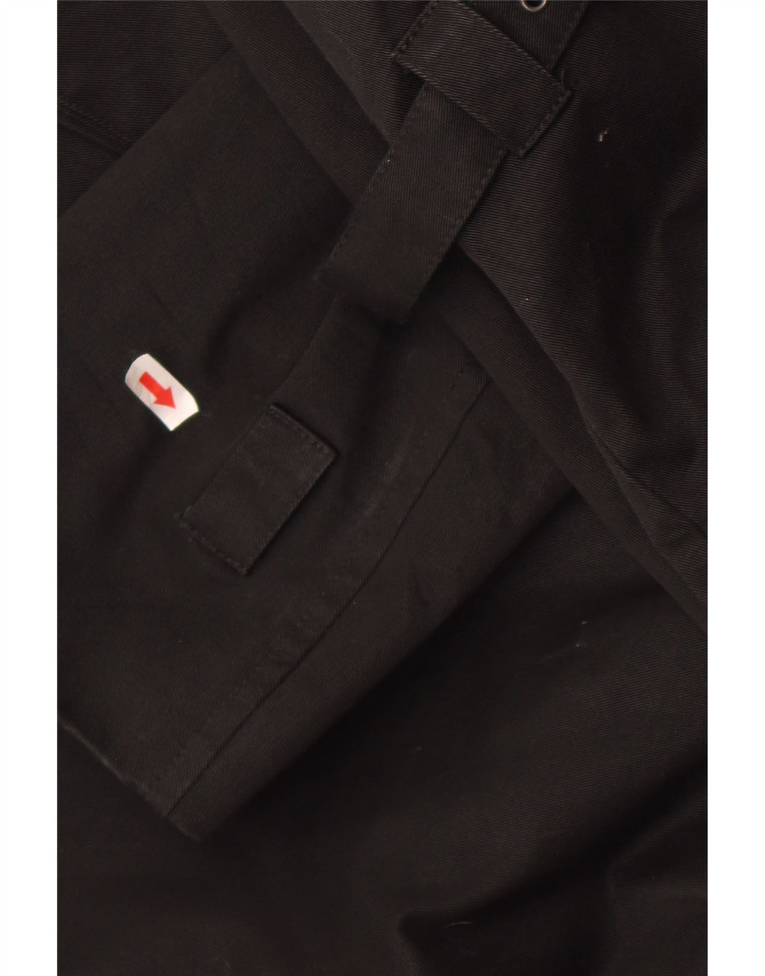 La Redoute Womens Trench Coat UK 16 Large  Black Cotton