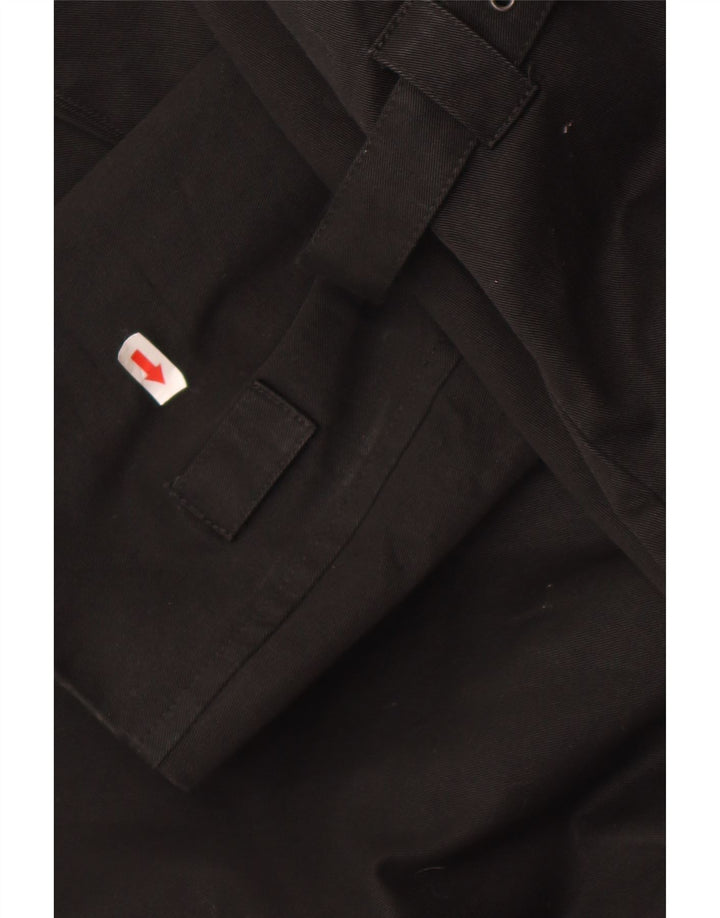 La Redoute Womens Trench Coat UK 16 Large  Black Cotton