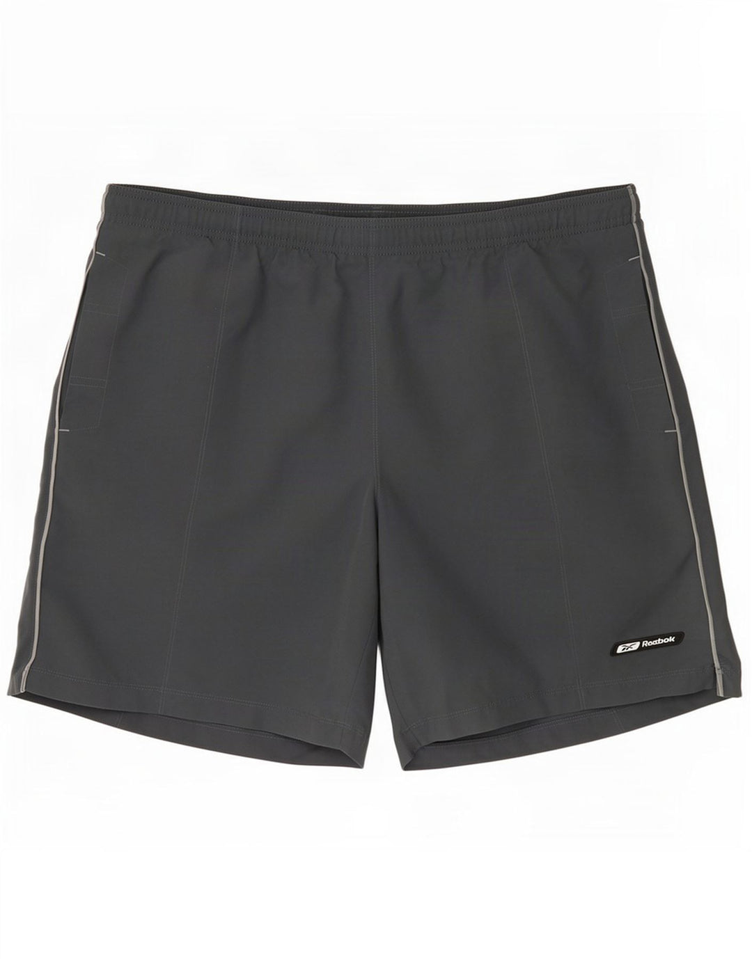 Reebok Mens Swimming Shorts Large Grey Polyester