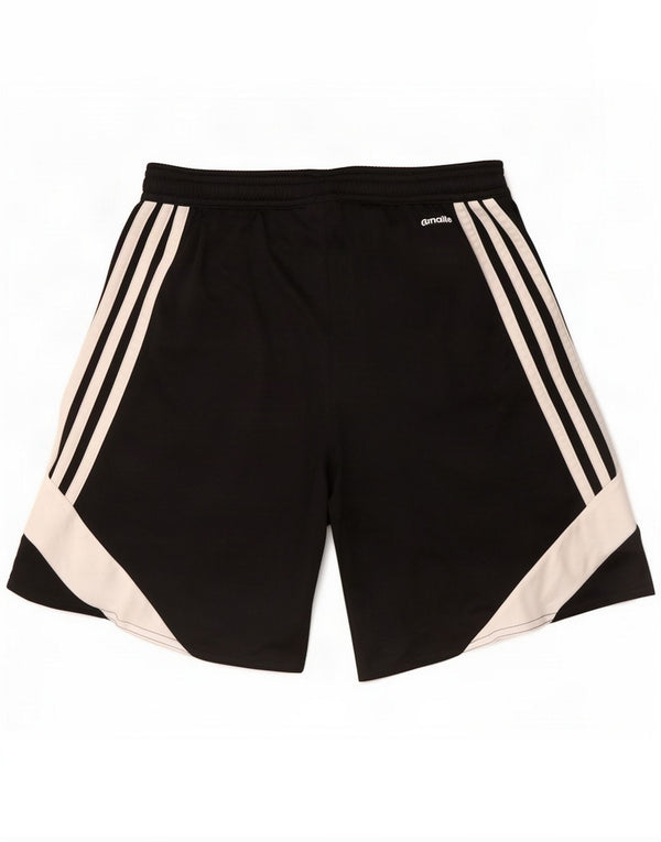 Adidas Mens Climalite Sport Shorts Medium Black Colourblock Polyester
