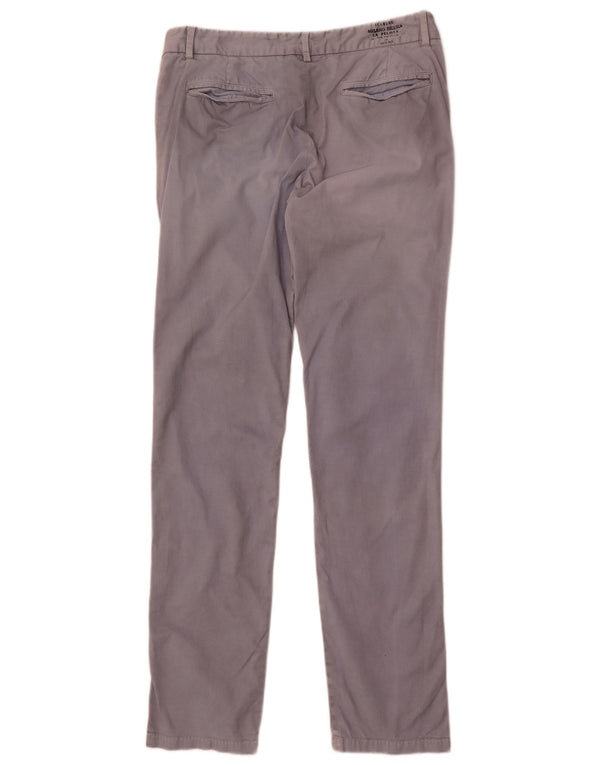 Iceberg Mens Slim Chino Trousers IT 48 Medium W32 L34 Grey Cotton
