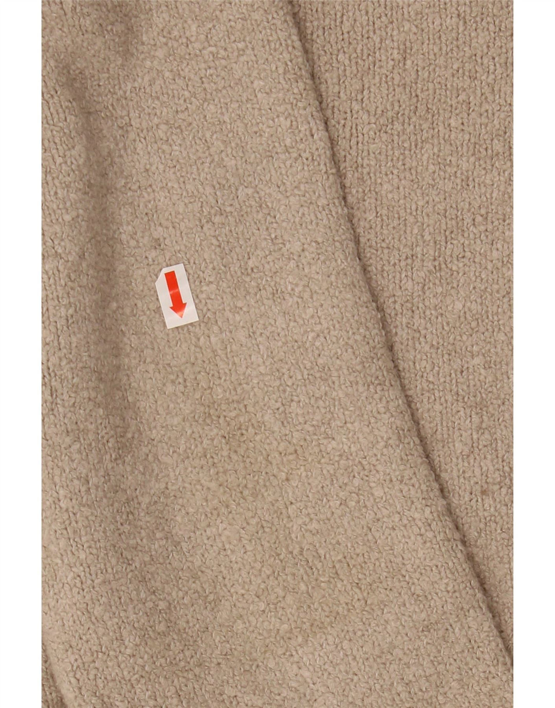 ALL SAINTS Mens Crew Neck Jumper Sweater Small Beige Cotton