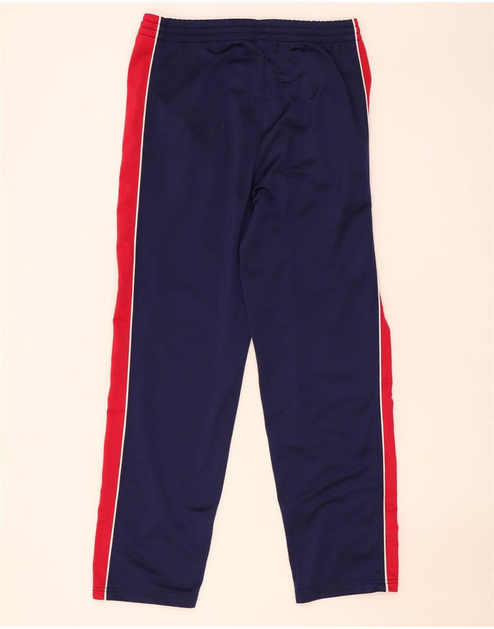 Fila Mens Tracksuit Trousers IT 48 Medium Navy Blue Colourblock Polyester