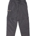 JACK WOLFSKIN Boys Cargo Trousers 5-6 Years W22 L18  Grey Polyamide Vintage Jack Wolfskin and Second-Hand Jack Wolfskin from Messina Hembry 