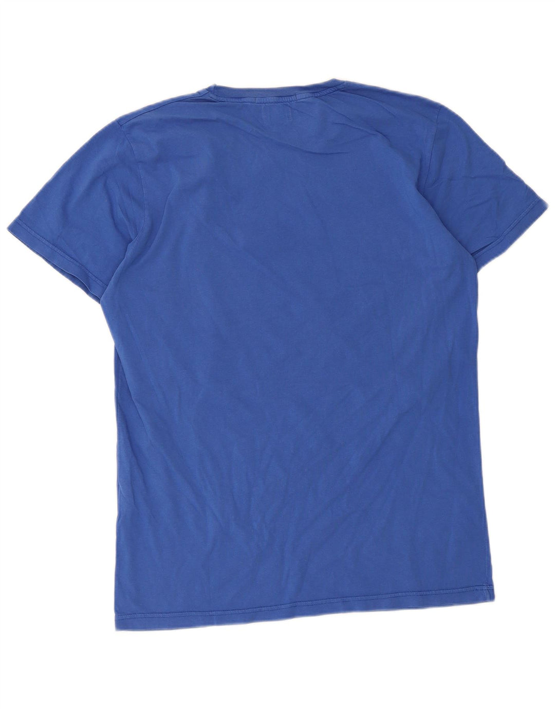 Converse Mens Chuck Taylor Graphic T-Shirt Top Large Blue Cotton