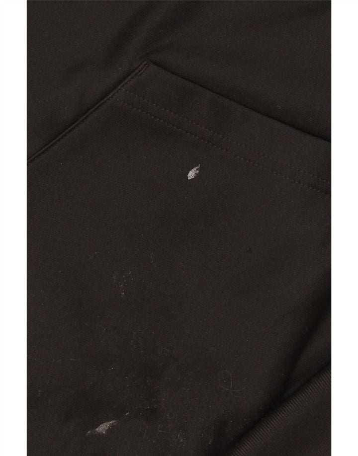 Adidas Mens Hoodie Jumper XS Black Polyester
