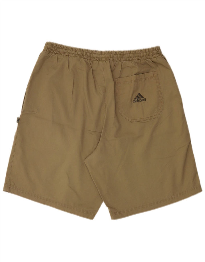 ADIDAS Mens Swimming Shorts Large  Khaki Polyester