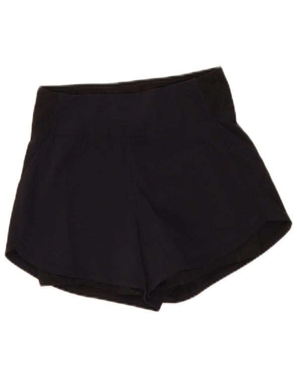 Nike Womens Dri Fit Sport Shorts UK 4 XS Black Nylon Sports