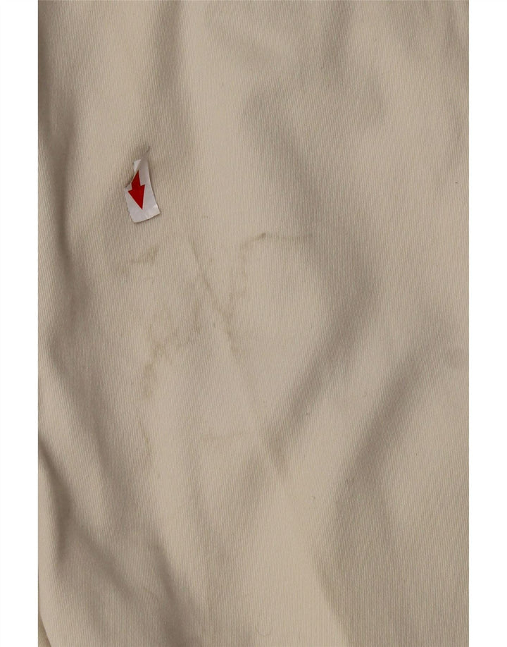Dockers Mens Pegged Chino Shorts W36 Large Beige Cotton