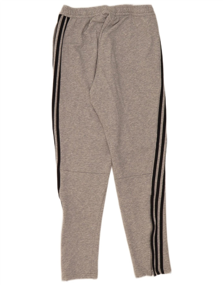 Adidas Mens Tracksuit Trousers Small Grey Flecked