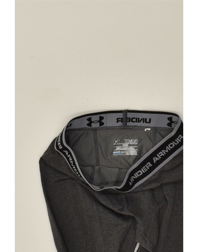 UNDER ARMOUR Girls Graphic Leggings 9-10 Years Medium Grey | Vintage Under Armour | Thrift | Second-Hand Under Armour | Used Clothing | Messina Hembry 