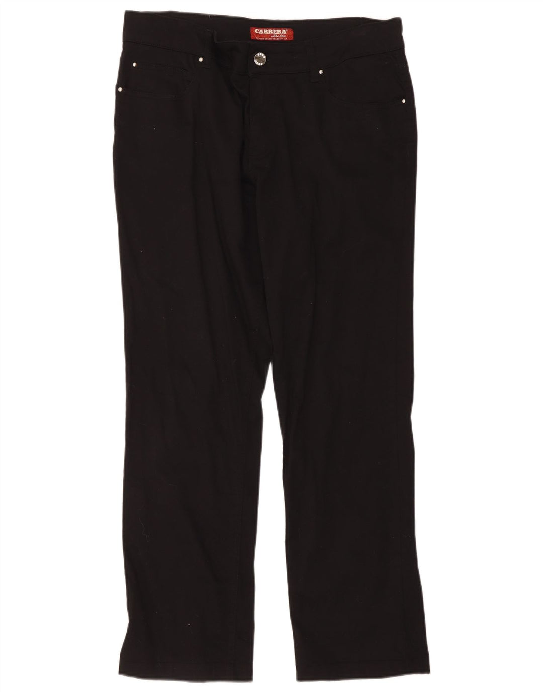 Carrera Mens Straight Casual Trousers W36 L33 Black
